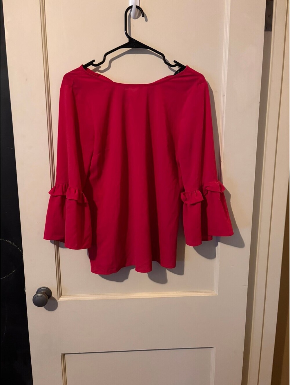 J. Lindeberg Pink Ruffle Sleeve Blouse Size S